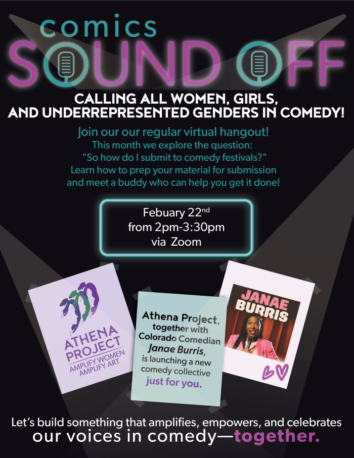 2026 February Comics Sound Off event information